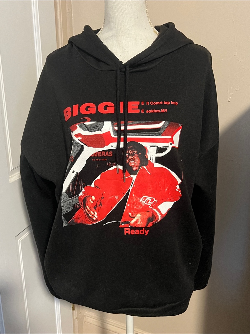 BIGGIE Graphic Hoodie Sweatshirt - Women's Pullover